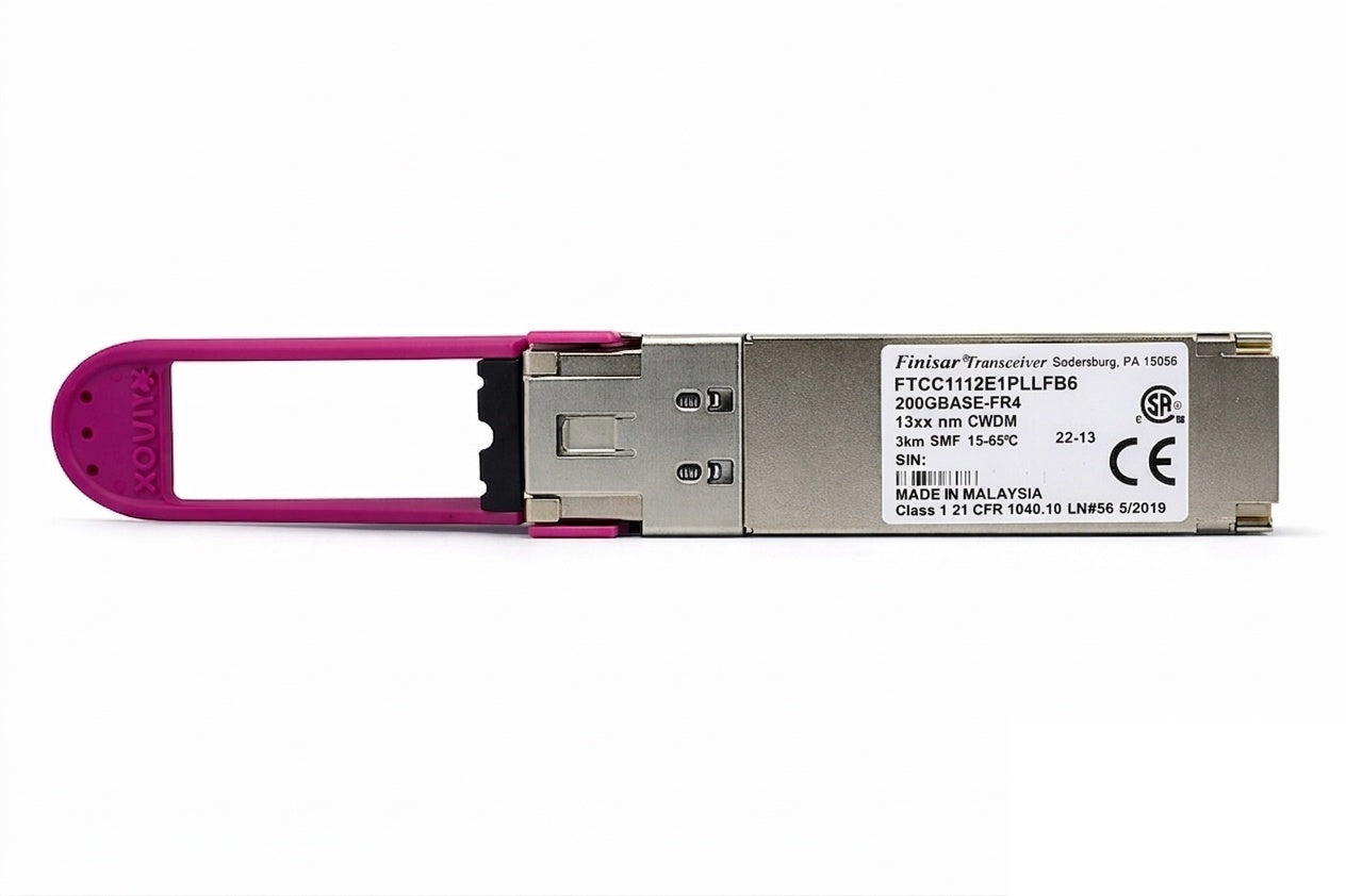Finisar FTCC1112E1PLLFB6 QSFP56 200GBASE-FR4 3km SMF Transceiver