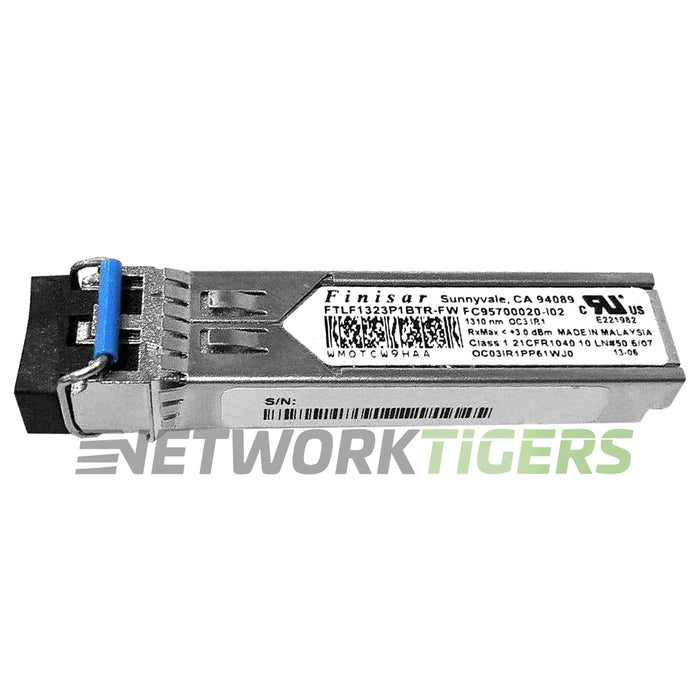 Finisar FTLF1323P1BTR-FW 100BASE-LX SMF 1Gbps 1310nm SFP Transceiver