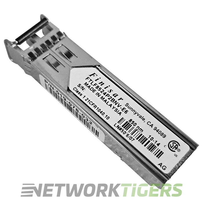 Finisar FTLF8524P2BNV-E6 4GB Fibre Channel LC 500m SW FC SFP Transceiver