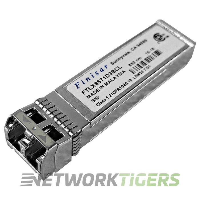 Finisar FTLF8528P2BCV-HD 8Gbps 850nm Multimode Datacom SFP+ Transceiver