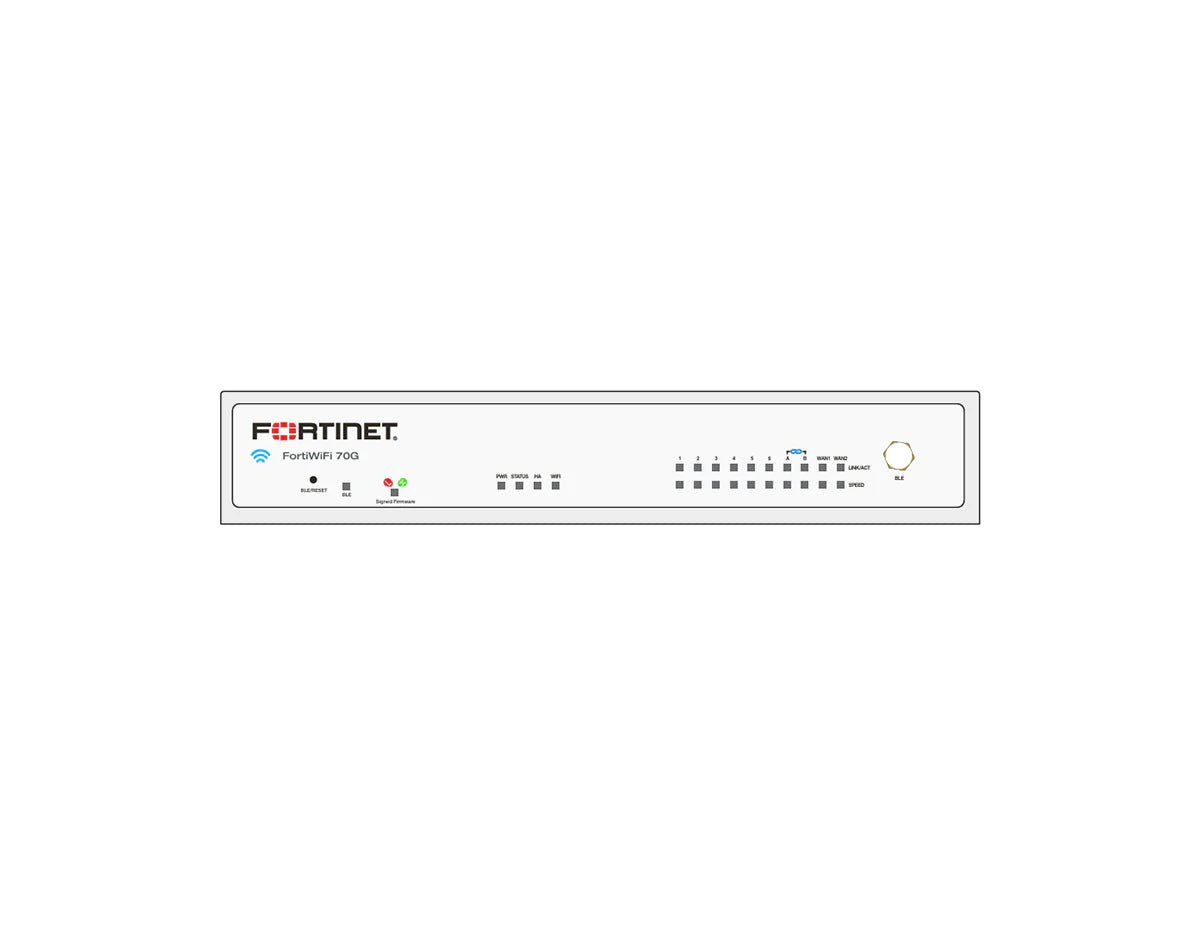 Fortinet FortiWiFi 70G Firewall + 3 Year Enterprise Protection