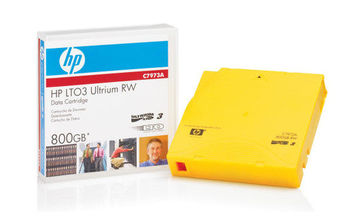C7973A_BIN2 - HP LTO-3 Ultrium 400/800GB RW Data Cartridge Storage Media Tape Non Custom Label