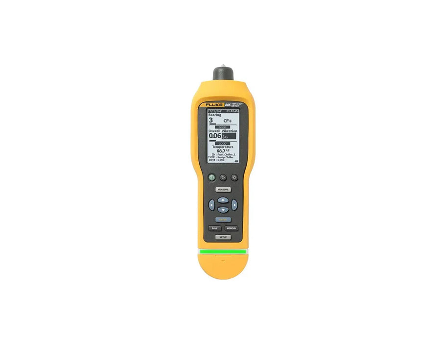 Fluke 805 FC Vibration Meter with CF+ Bearing Assessment and IR Temperature
