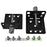 For Cisco FPR2K-RM-BRKT-NT FPR4K-RACK-MNT 2100 4100 Rack Mount Bracket Kit