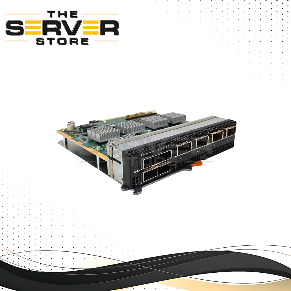 Force10 8 Port 4x100GE CXP and 4x100GE QSFP28 IO Module (15FMD)