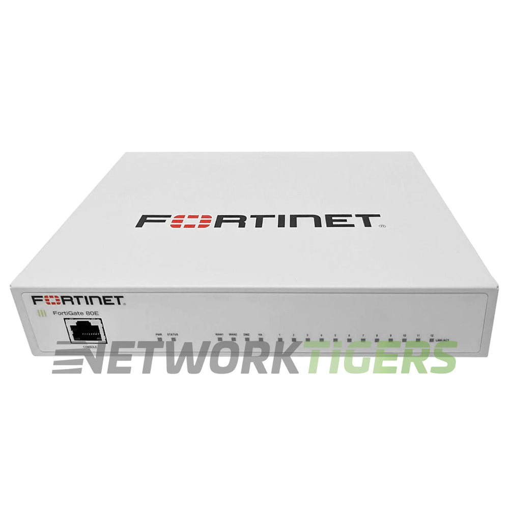 Fortinet FG-80E FortiGate 80E Series 4 Gbps Local Management Only Firewall