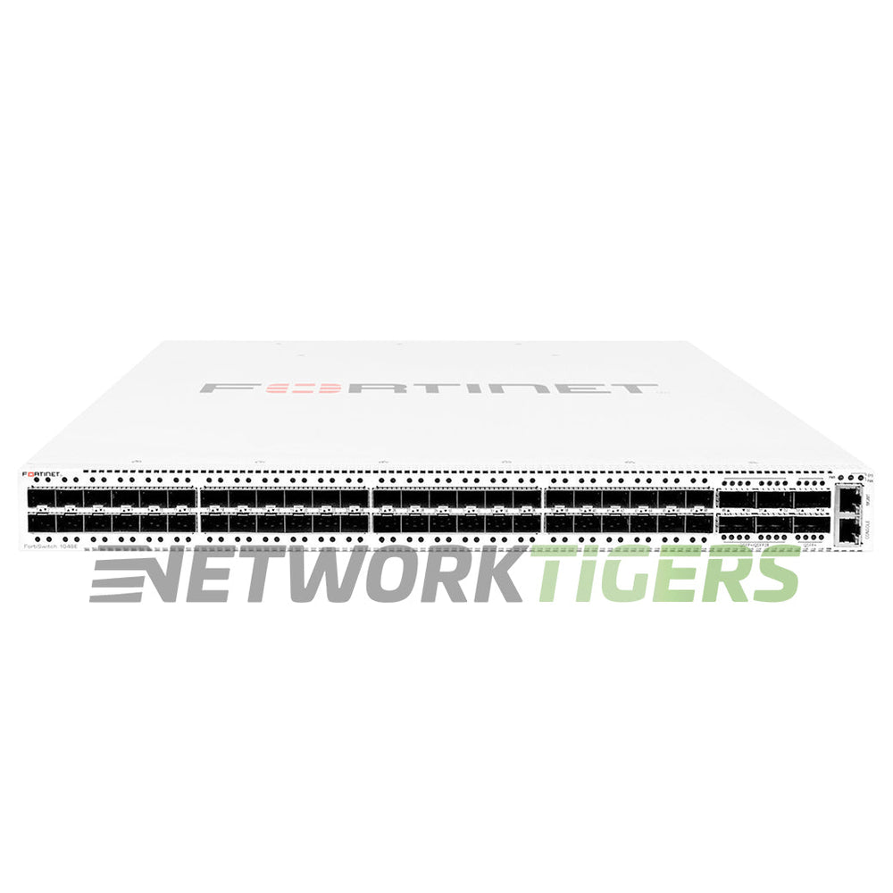 Fortinet FS-1048E 48x SFP+ 6x QSFP+ F-B Air Local Management Only Switch