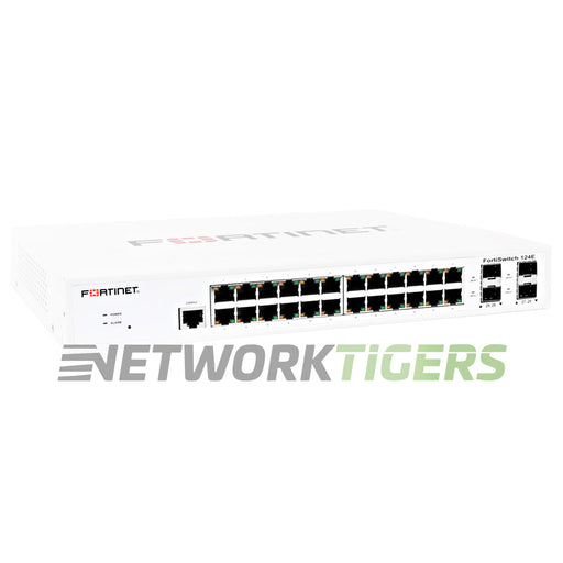 Fortinet FS-124E 24x 1GB RJ45 4x 1GB SFP Local Management Only Switch