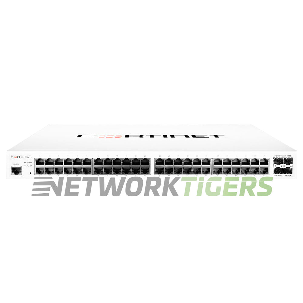 Fortinet FS-148E 48x 1GB RJ45 4x 1GB SFP Local Management Only Switch