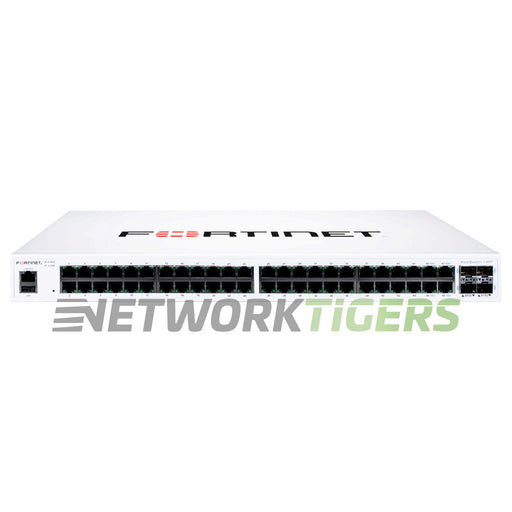 Fortinet FS-148F 100 Series 48x 1GB RJ45 4x SFP+ Local Management Only Switch