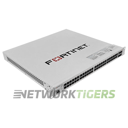 Fortinet FS-248E-FPOE 48x 1GB PoE+ RJ45 4x 1GB SFP Local Management Only Switch