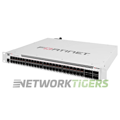 Fortinet FS-548D-FPOE 48x PoE+ RJ45 4x SFP+ 2x QSFP+ Local Manage Only Switch