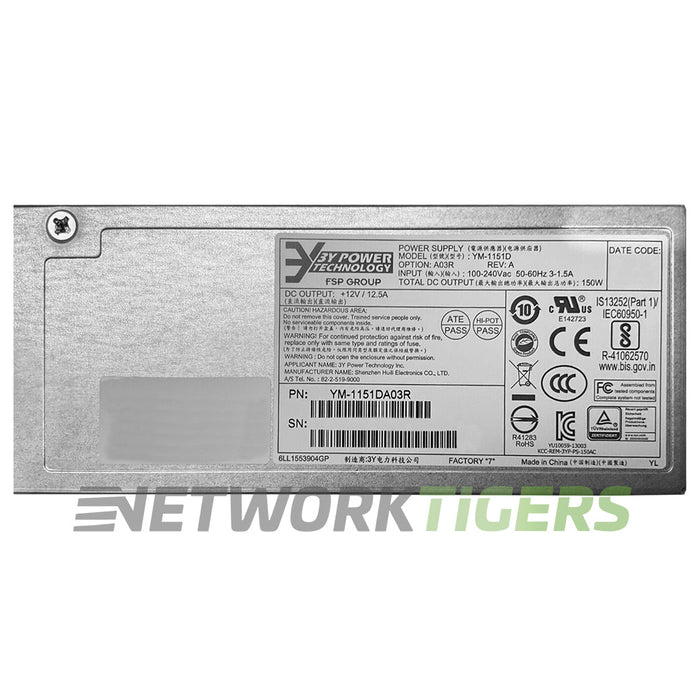 Fortinet FS-PSU-150 500 Campus Series 150W AC Switch Power Supply