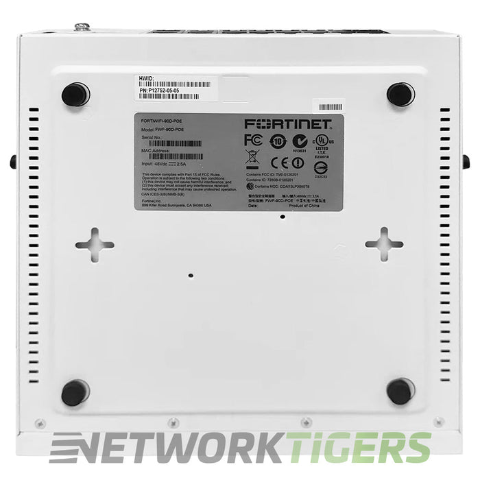 Fortinet FWF-90D-POE FortiGate 90D 3.5 Gbps Local Management Only Firewall
