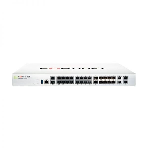 Fortinet FortiGate 101F 12-Ports 10/100/1000BASE-T Ethernet and 8-Ports SFP Rack-mountable Side-to-back Airflow Firewall Security Appliance with 2-Ports SFP+ - FG-101F-BDL-950-36