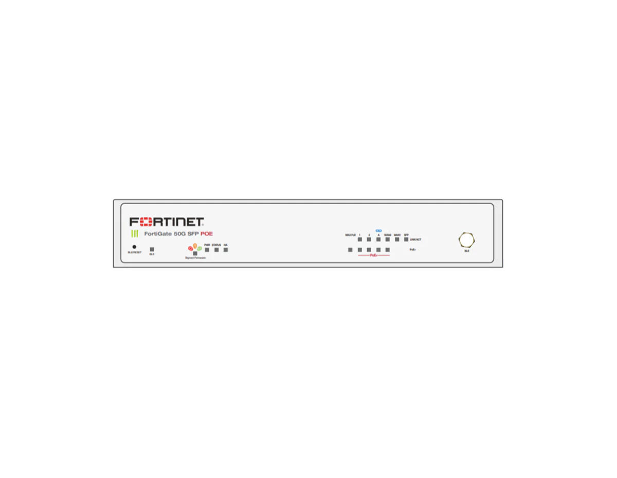 Fortinet FortiGate 50G-SFP-POE Next-Generation Firewall with 5-Year Enterprise Protection Bundle
