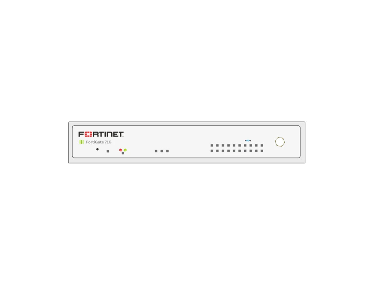 Fortinet FortiGate 71G Next-Generation Firewall Enterprise Protection 1-Year Bundle (FG-71G-BDL-809-12)
