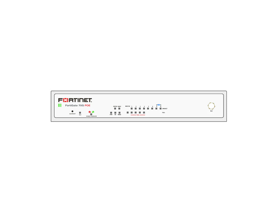 Fortinet FortiGate 71G-POE Enterprise Protection 1-Year Bundle (FG-71G-POE-BDL-809-12)
