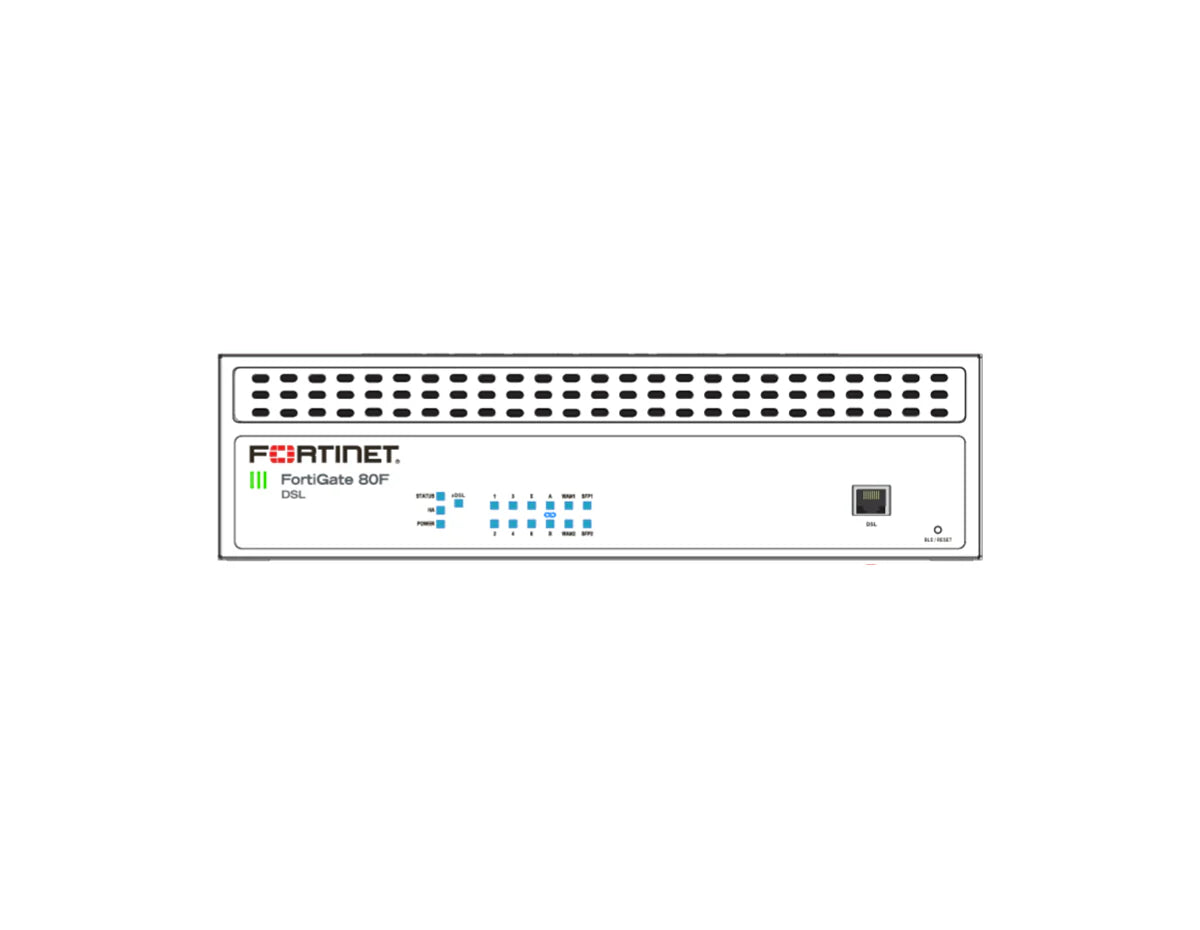 Fortinet FortiGate 80F-DSL Unified Threat Protection (UTP) 5-Year Bundle (FG-80F-DSL-BDL-950-60)