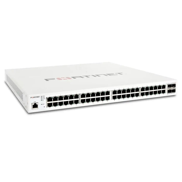 Fortinet FortiSwitch 248E-FPOE 48-Port PoE+ Managed L2/L3 Switch FS-248E-FPOE - Refurbished