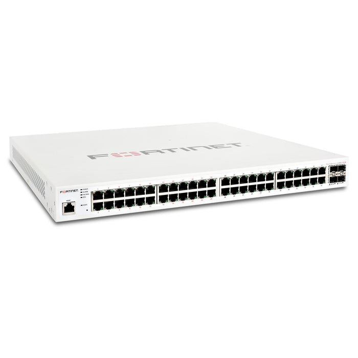 Fortinet FortiSwitch 248E-FPOE 48 port Gigabit PoE Switch - FS-248E-FPOE - Refurbished
