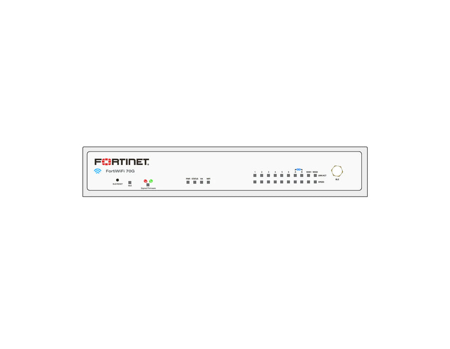 Fortinet FortiWiFi 70G Firewall + 3 Year UTP Bundle