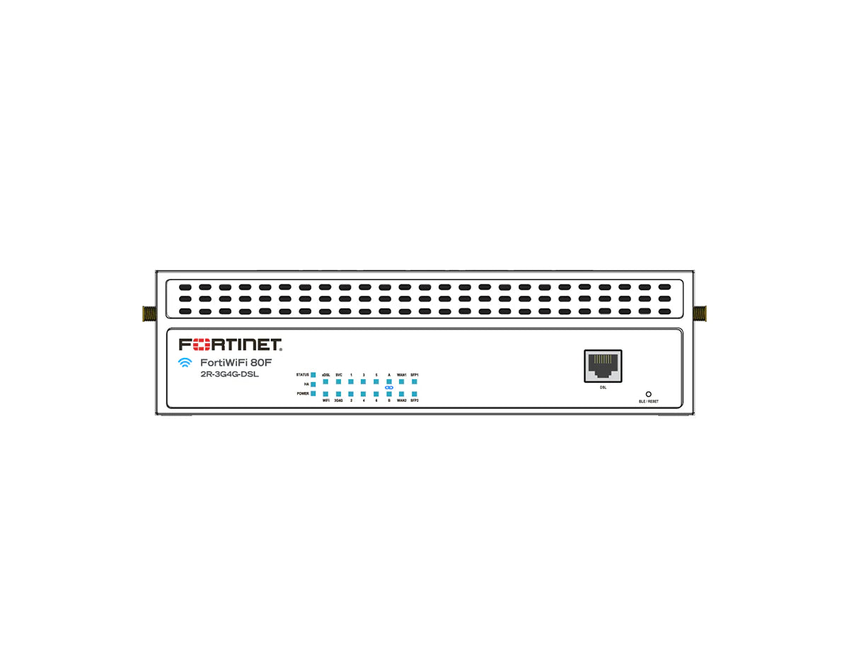 Fortinet FortiWiFi FWF-81F-2R-3G4G-DSL-A-BDL-809-36 + 3 Year Enterprise Protection