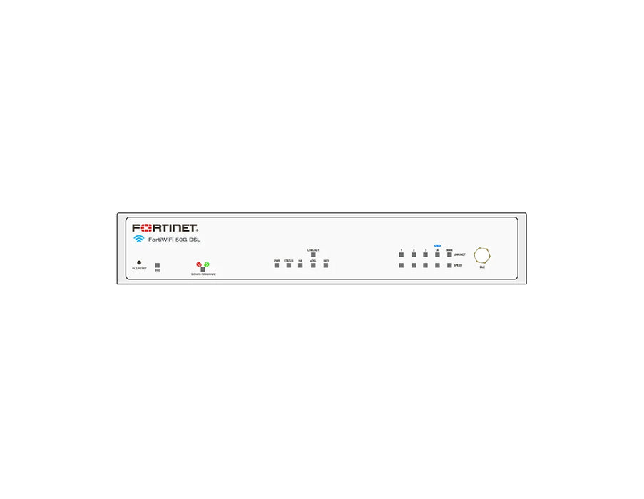 Fortinet FortiWiFi FWF-50G-DSL-A Secure SD-WAN Firewall