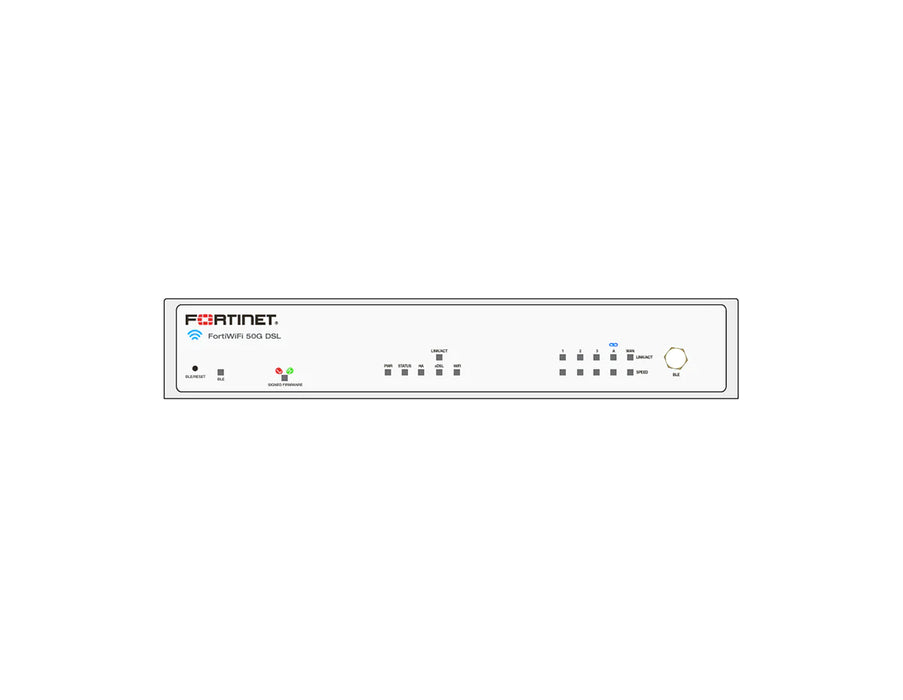 Fortinet FortiWiFi FWF-50G-DSL-A Secure SD-WAN Firewall