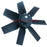 FC063-VDA.6K.V7  ZIEHL-ABEGG Axial Fan 3~ 400V ± 10% 50 Hz 1.9kw, 3.2A 1360/rpm