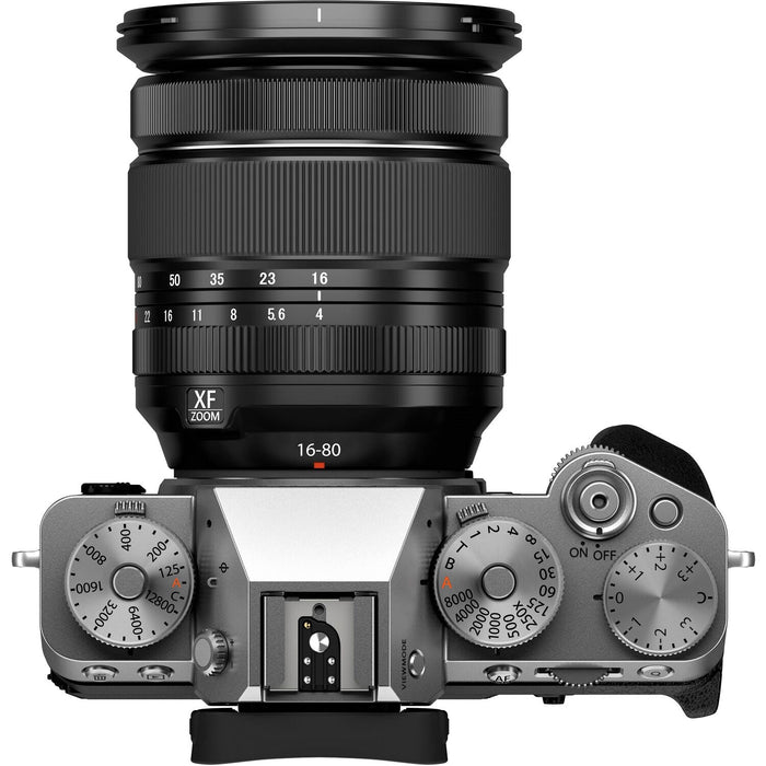 Fujifilm X-T5 Mirrorless Camera with 16-80mm Lens (Black & Silver)