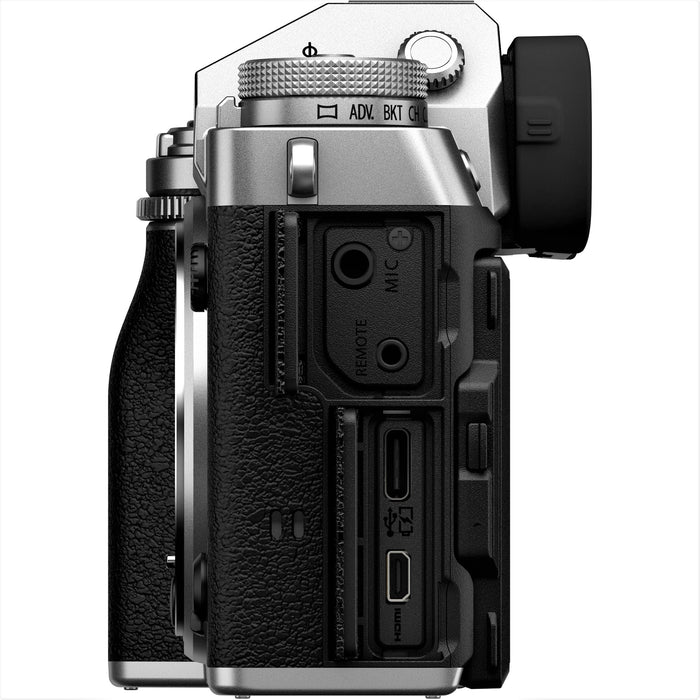 Fujifilm X-T5 Mirrorless Camera with 16-80mm Lens (Black & Silver)