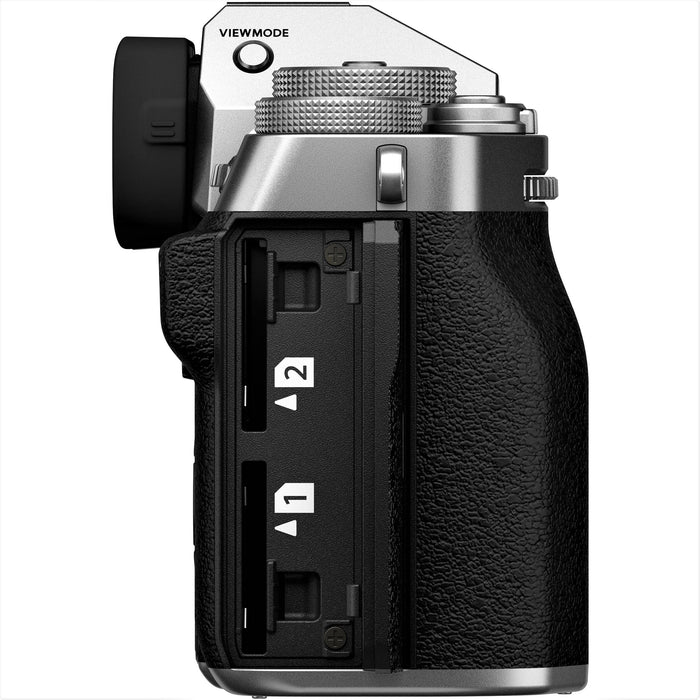 Fujifilm X-T5 Mirrorless Camera with 18-55mm Lens (Black & Silver)
