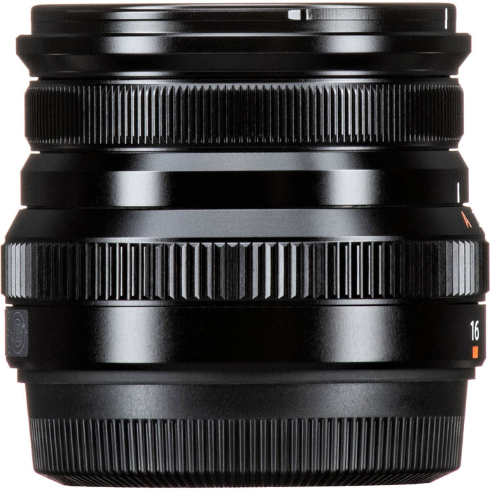 Fujifilm XF 16mm F2.8 R WR Lens (Black & Silver)
