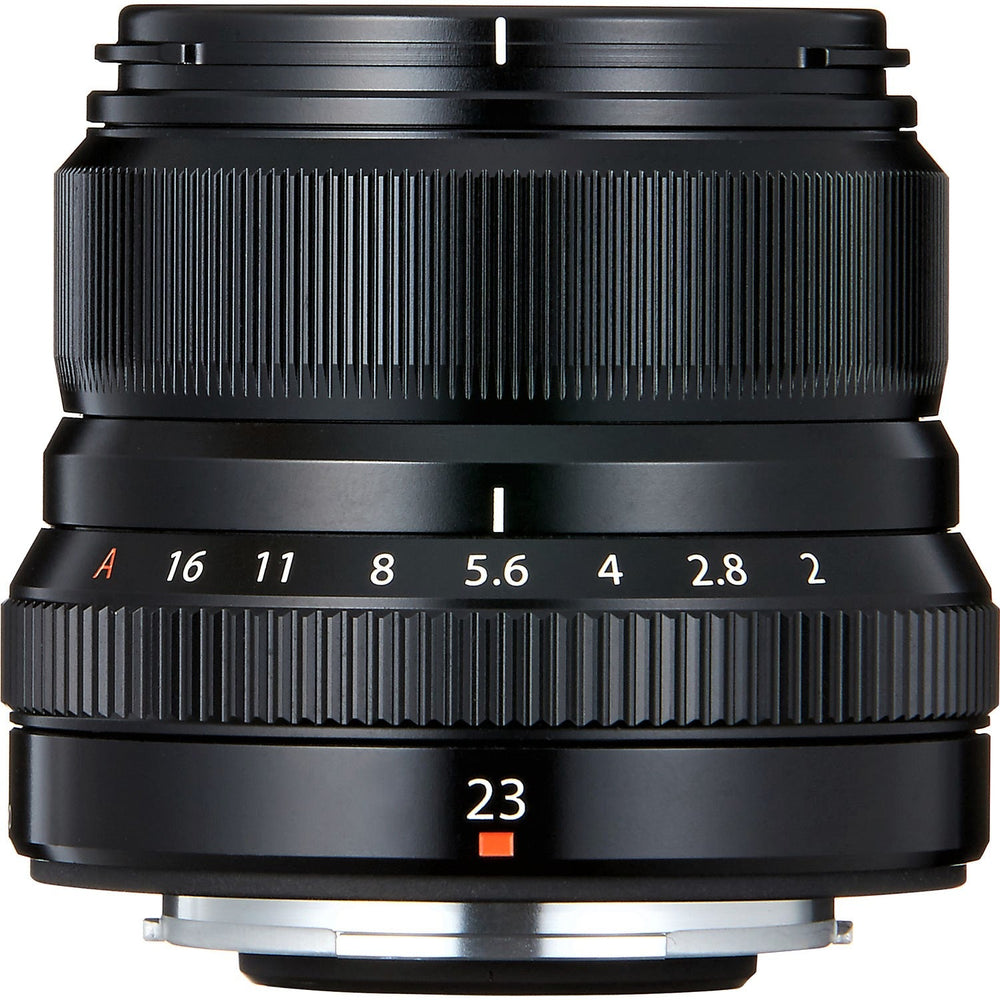 Fujifilm XF 23mm F/2 R WR Lens (Black & Silver)