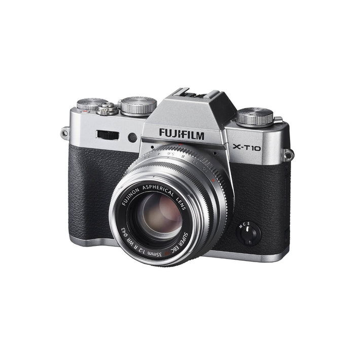 Fujifilm XF 35mm F/2 R WR Lens (Black & Silver)