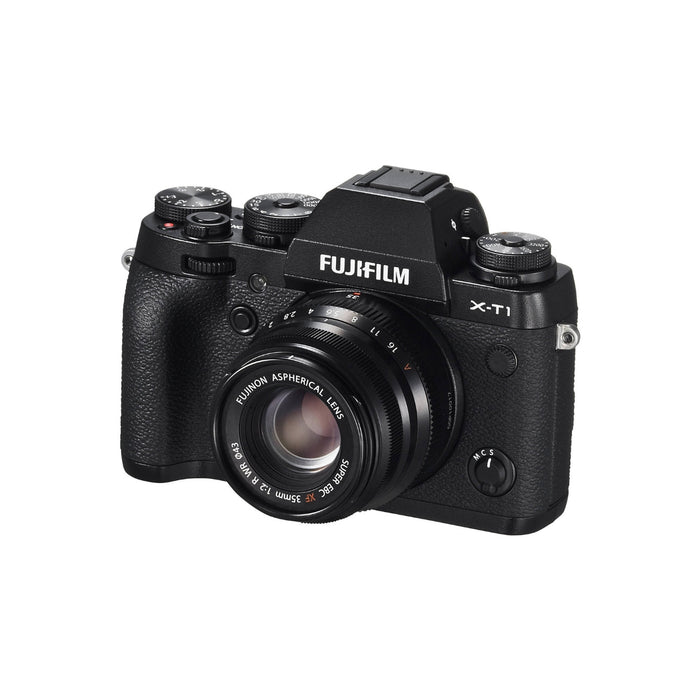 Fujifilm XF 35mm F/2 R WR Lens (Black & Silver)