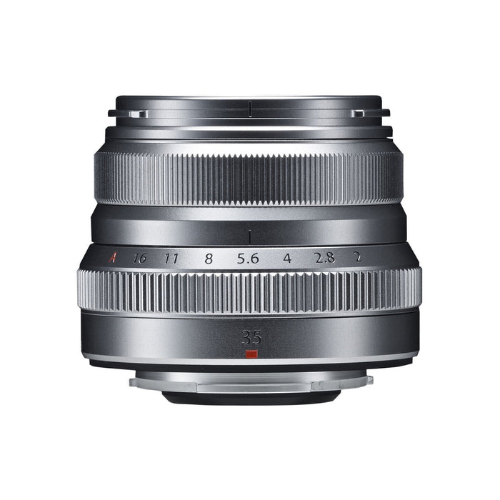 Fujifilm XF 35mm F/2 R WR Lens (Black & Silver)