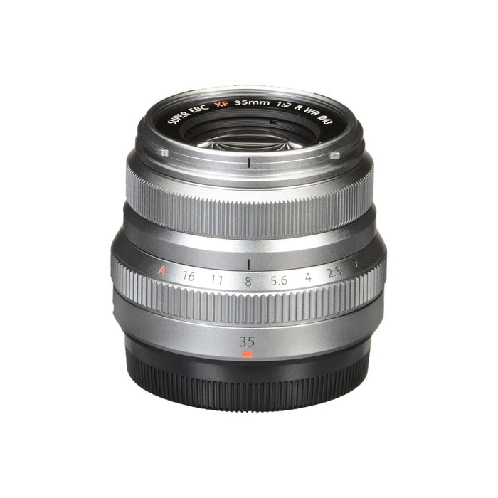 Fujifilm XF 35mm F/2 R WR Lens (Black & Silver)