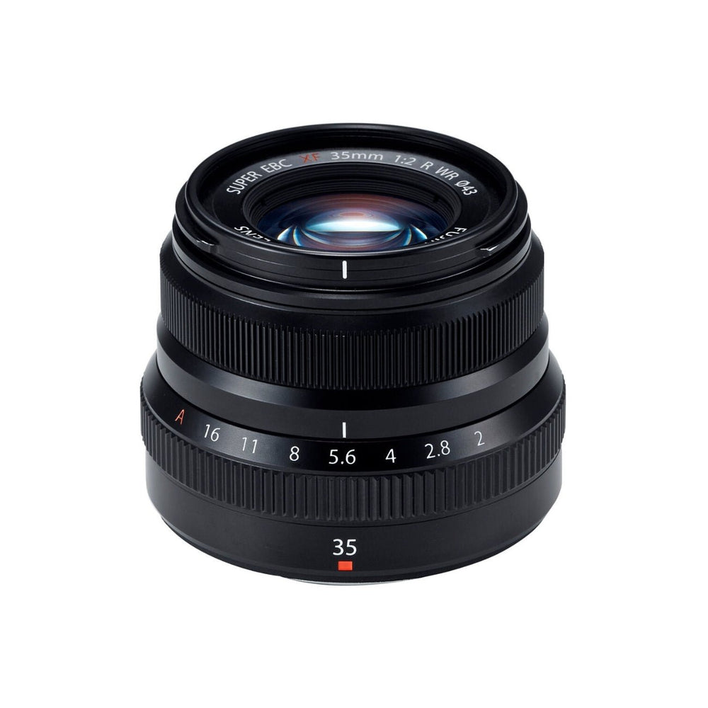 Fujifilm XF 35mm F/2 R WR Lens (Black & Silver)