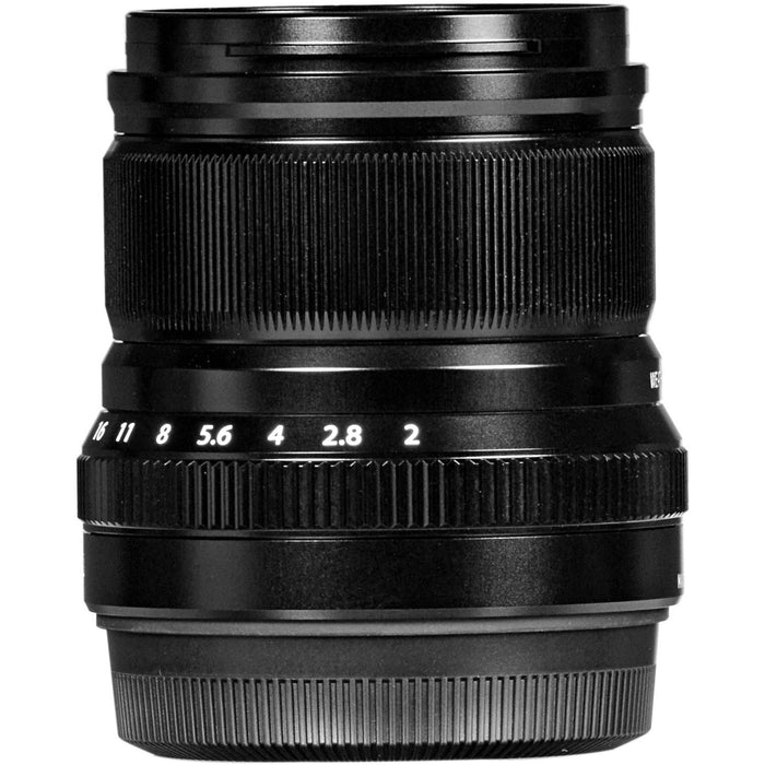 Fujifilm XF 50mm F2 R WR Lens (Black & Silver)
