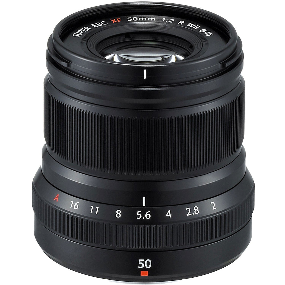 Fujifilm XF 50mm F2 R WR Lens (Black & Silver)