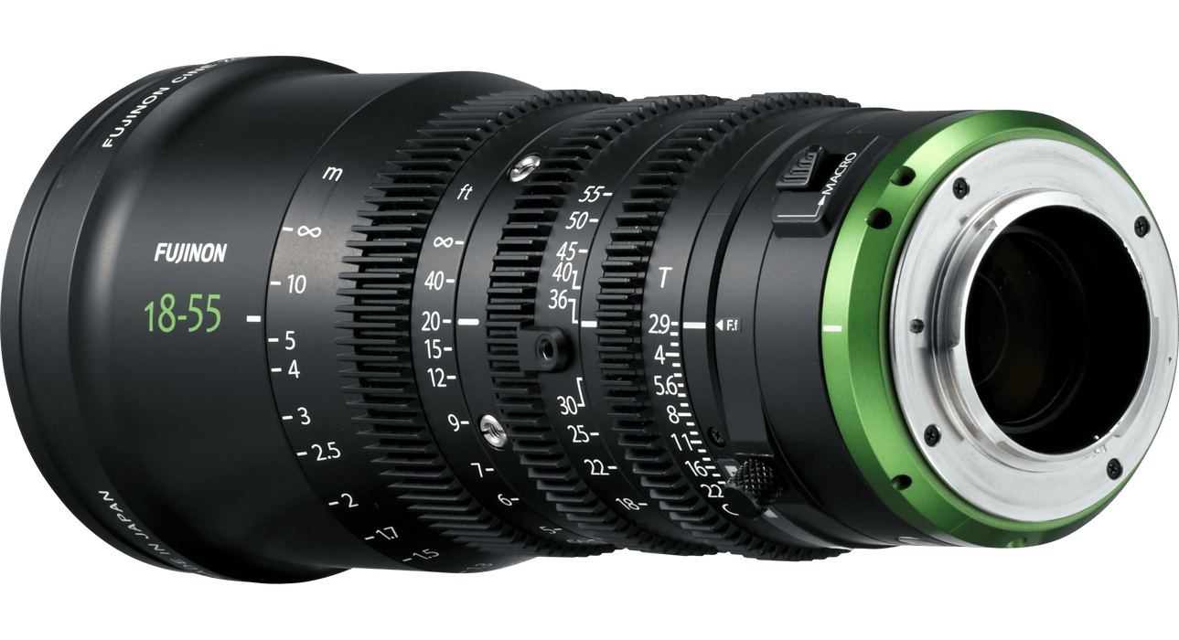 Fujinon Micro 4/3 18-55mm T2.9 Cine Lens