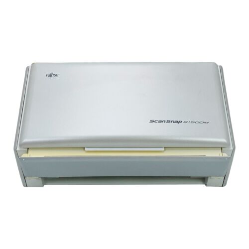 Fujitsu ScanSnap S1500M 600 x 600 dpi 27 ppm USB Automatic Duplex Scanning LCD Display Desktop Color Sheet-Feed Document Scanner - PA03586-B105