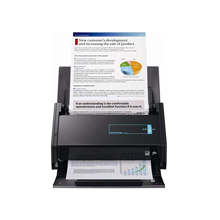 Fujitsu ScanSnap iX500 600x600 dpi 25ppm Wireless Desktop Scanner - PA03656-B005