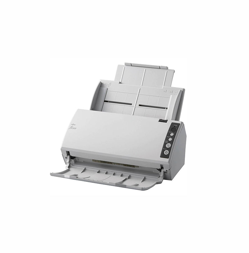 Fujitsu fi-6110 600 x 600 dpi 20 ppm USB Automatic Duplex Scanning Desktop Color Sheet-Feed Document Scanner - PA03607-B005