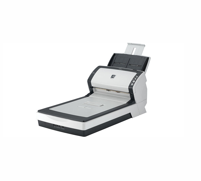 Fujitsu fi-6230 600 x 600 dpi 30 ppm USB Automatic Duplex Scanning Desktop Color Flatbed Document Scanner - PA03540-B555