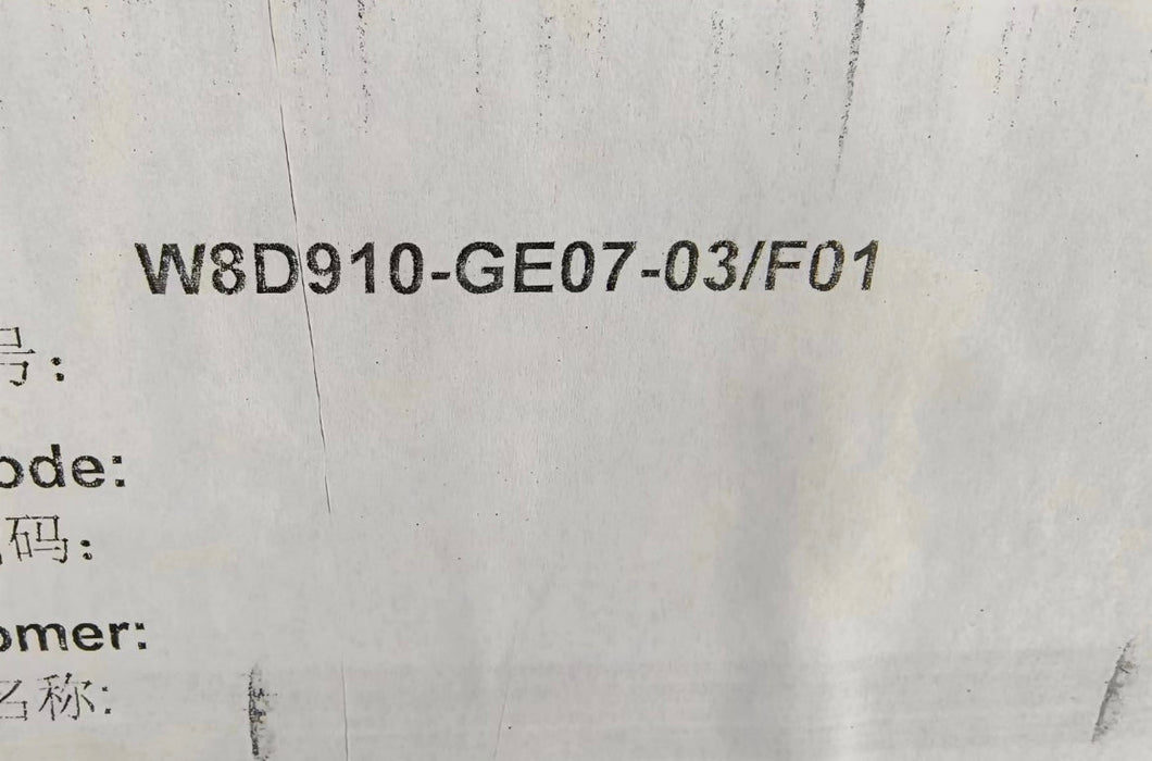 W8D910-GE07-03/F01 ebm-papst AC AXIAL FAN