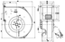 G2D180-AE02-01 ebm papst 220/380V 0.66A fan