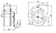 G3G133-DD05-02 ebm papst centrifugal fan 230V 38W